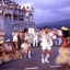 L'accueil polynésien sur l'Orage à Papeete (1970)